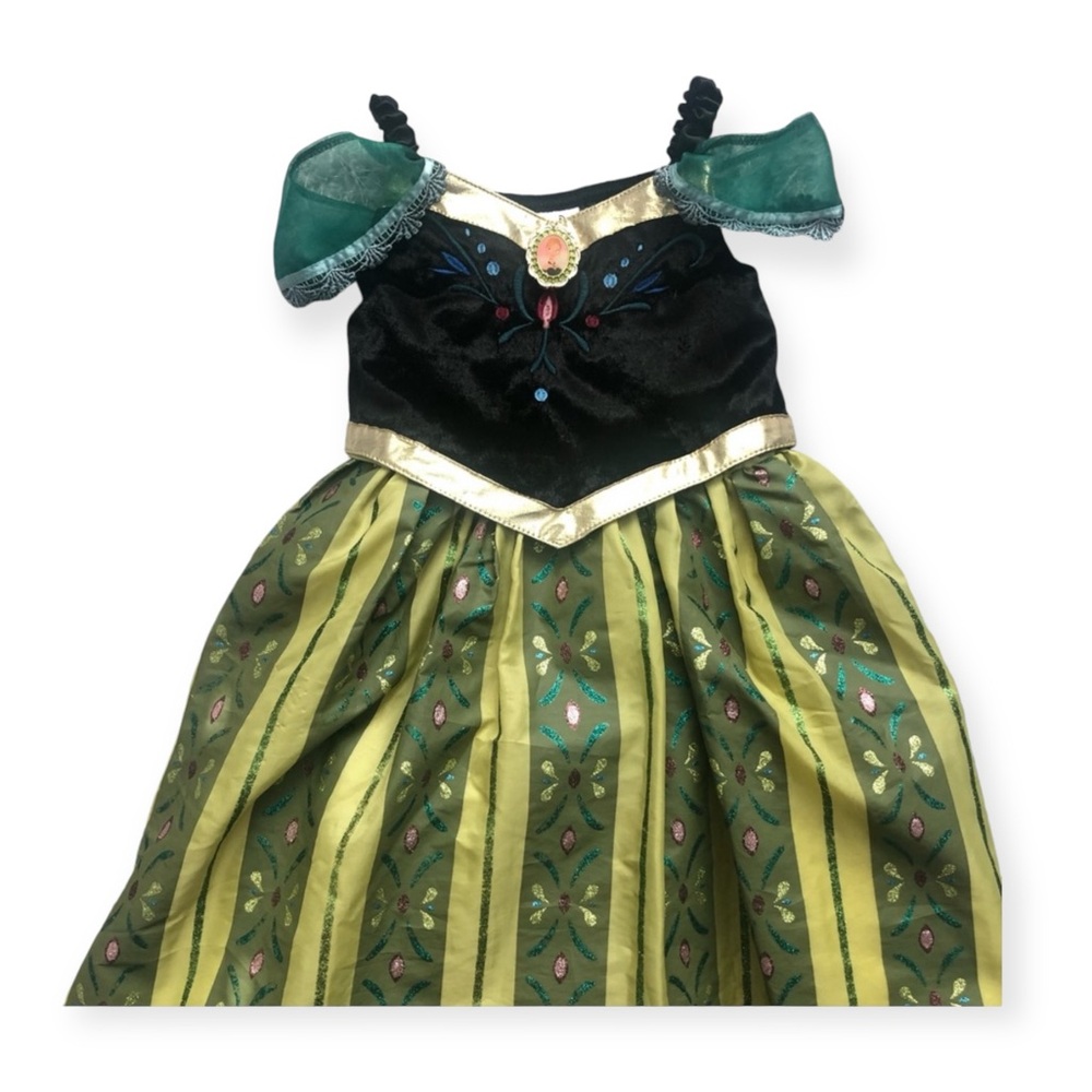 Authentic Disney Parks Frozen Princess Anna Coronation Day Gown Costume - Picture 2 of 11